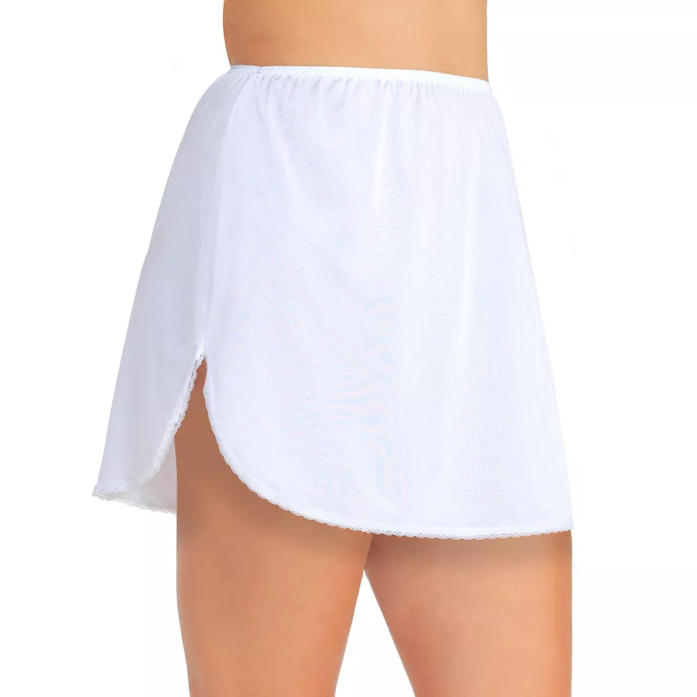 Vanity Fair® Satin Glance™ Slit Pettislip 14-in. 11760 - Women's 2 Vanity Fair® Satin Glance™ Slit Pettislip 14-in. 11760 - Women's - Image 2
