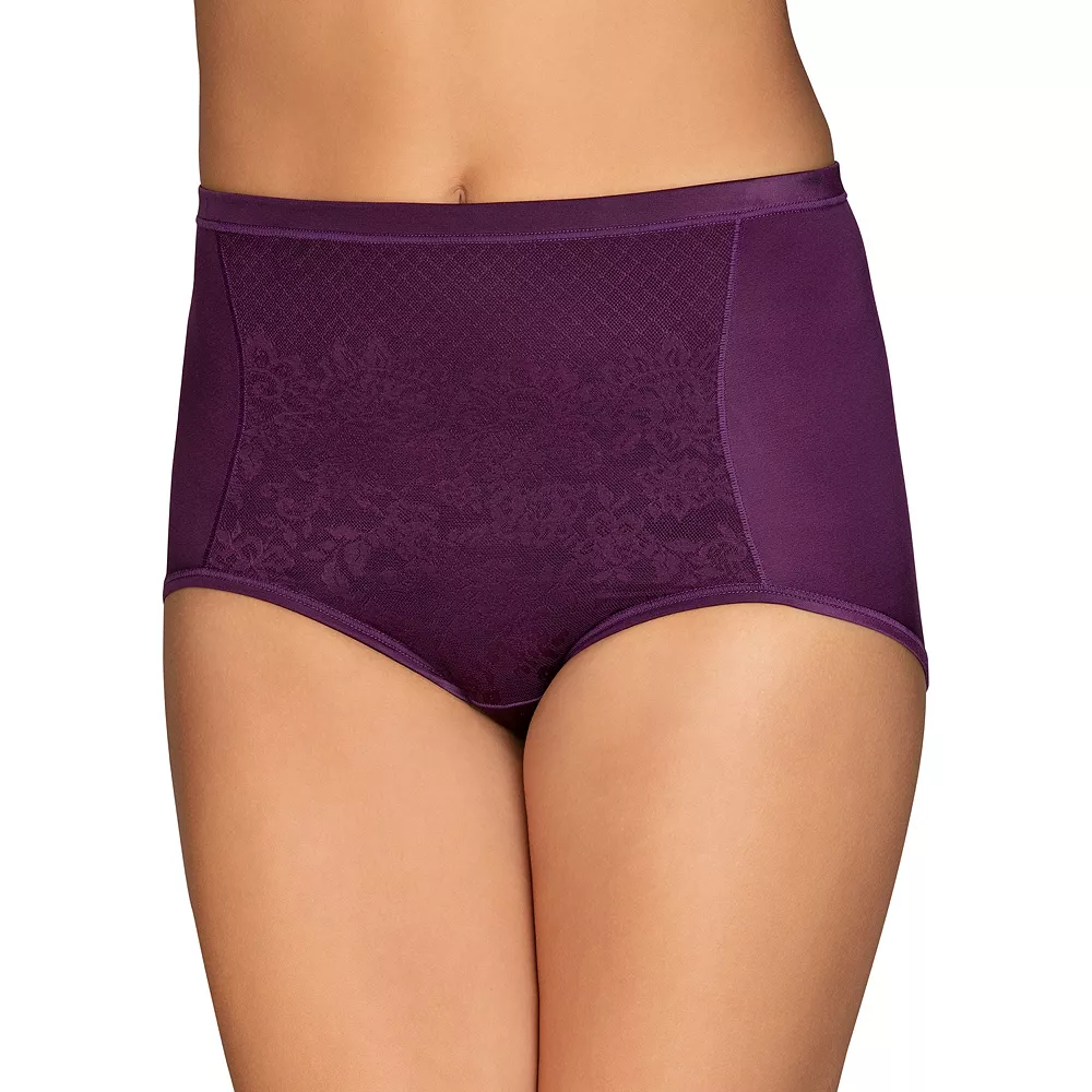 Women's Vanity FairĀ® Smoothing Comfort Lace Brief Panty 13262