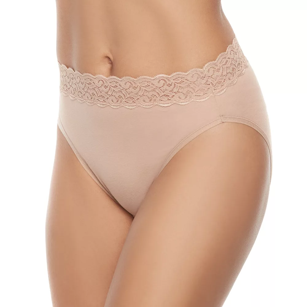 Women's Vanity FairĀ® Flattering Lace Hi-Cut Panty 13395 - Image 3