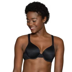 Vanity Fair® Body Shine Full-Coverage Underwire Bra 75298 -Vanity Fair shop 3599831 Mid Black