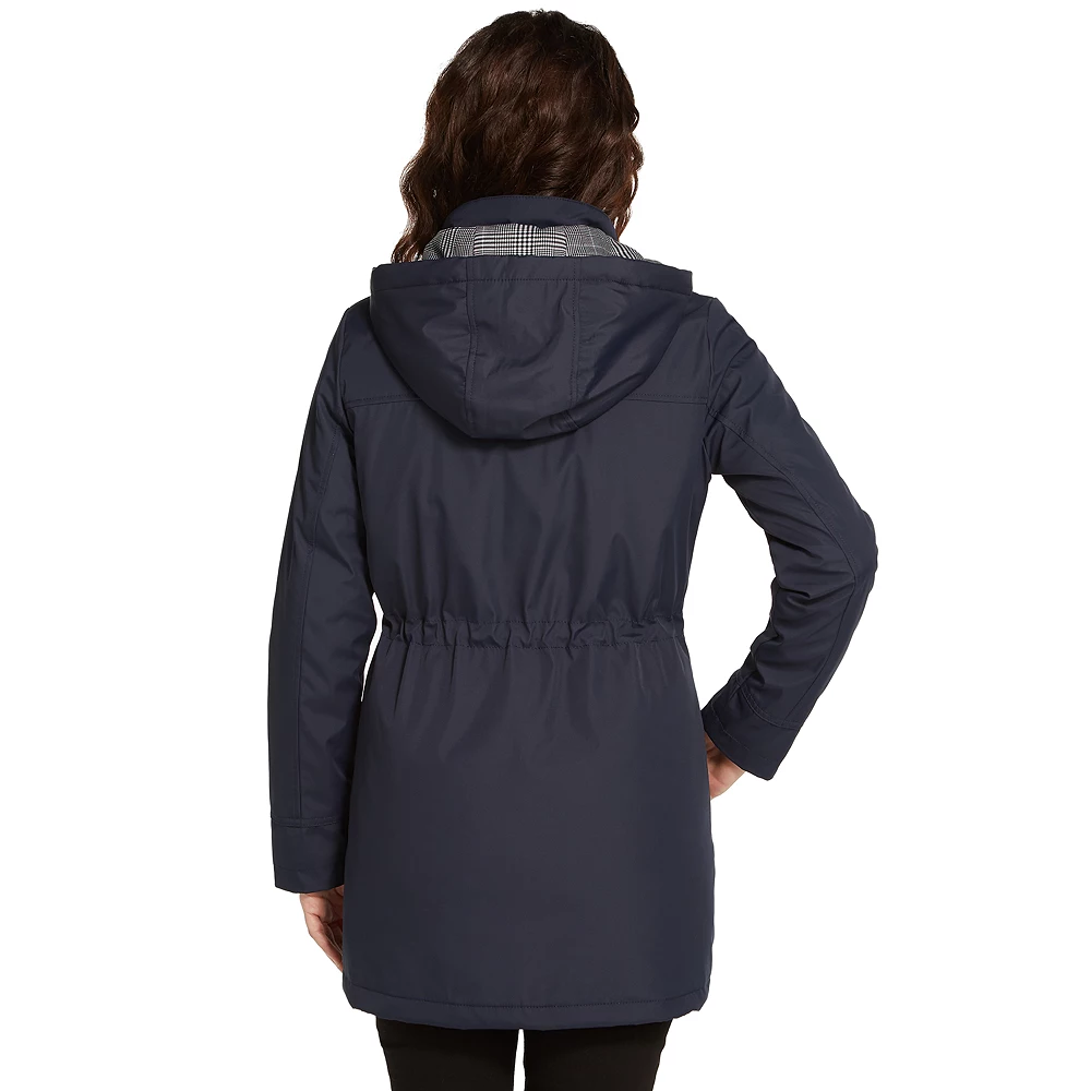 Women's Weathercast Hooded Anorak Rain Jacket - Image 2