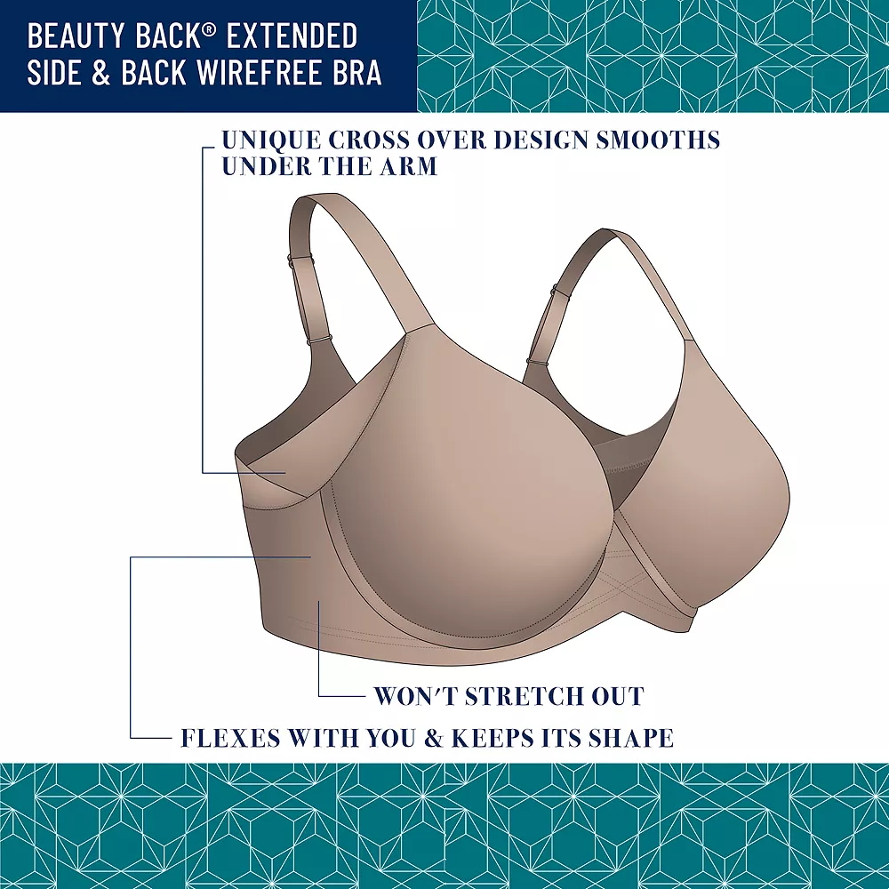 Vanity Fair® Beauty Back® Full Figure Wireless Smoother Bra 71267 10 Vanity Fair® Beauty Back® Full Figure Wireless Smoother Bra 71267 - Image 10