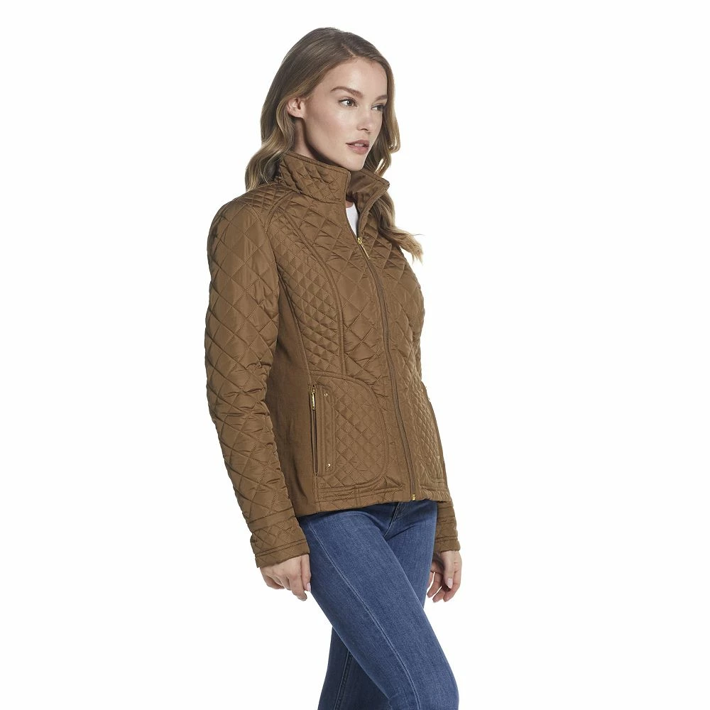 Women's Weathercast Quilted Moto Jacket - Image 7