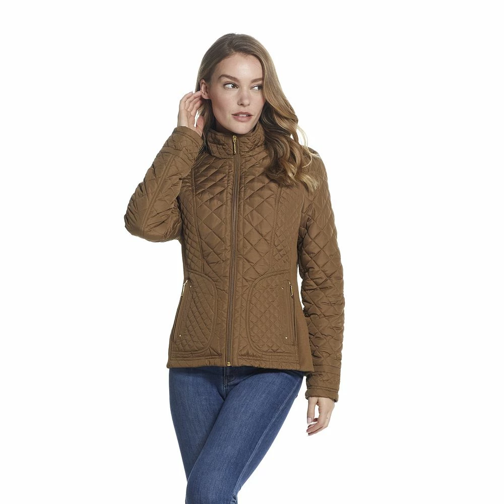 Women's Weathercast Quilted Moto Jacket - Image 9