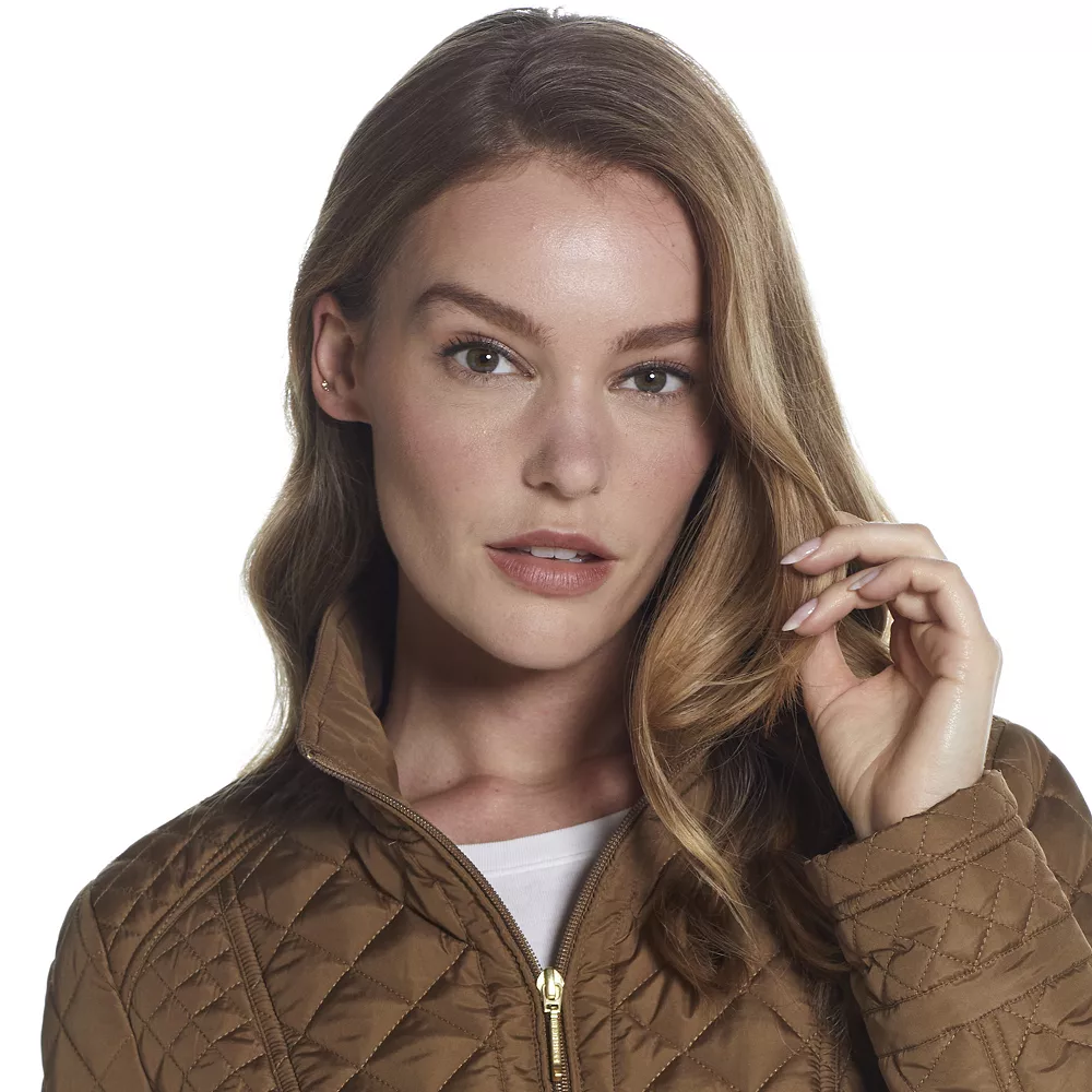 Women's Weathercast Quilted Moto Jacket - Image 10