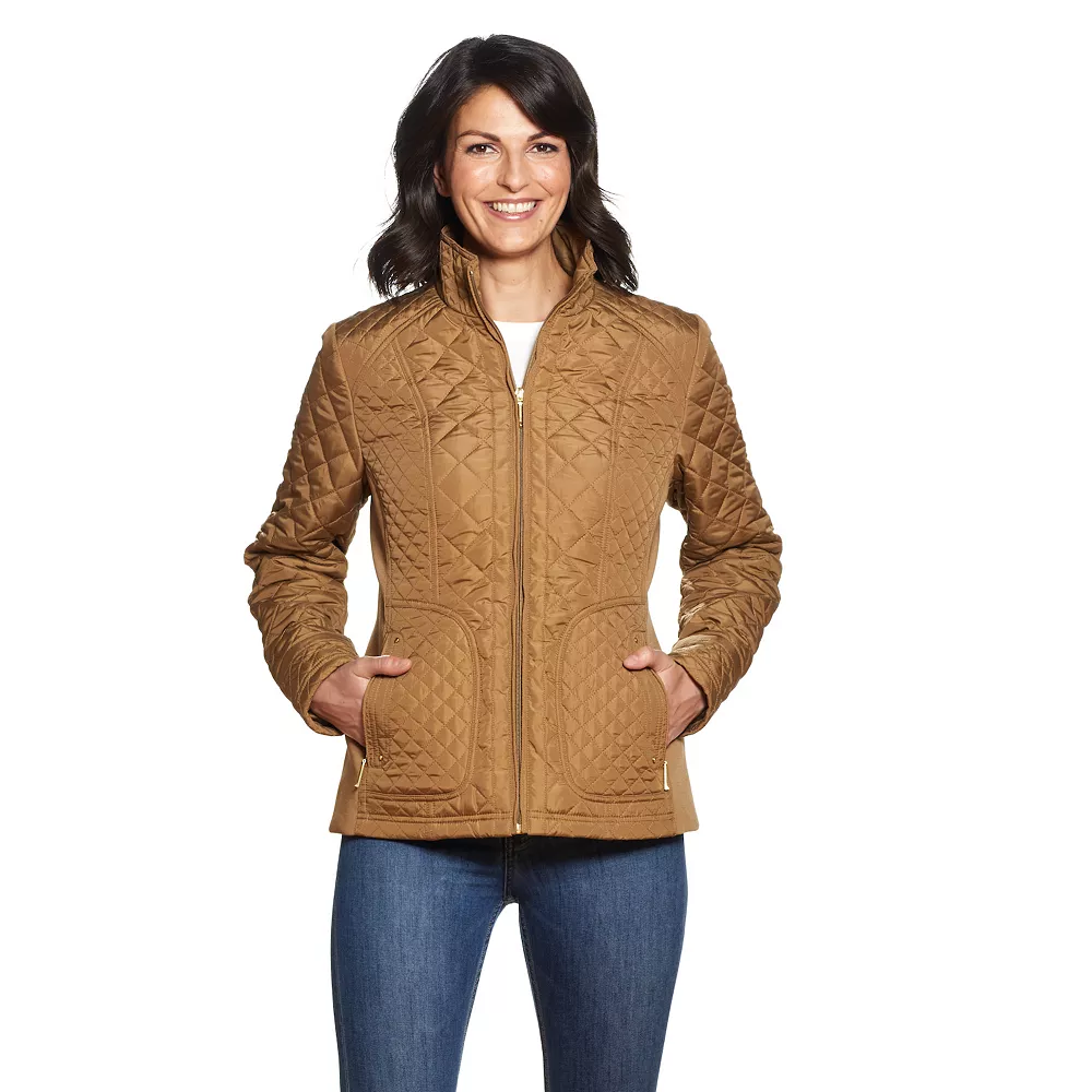Women's Weathercast Quilted Moto Jacket - Image 2