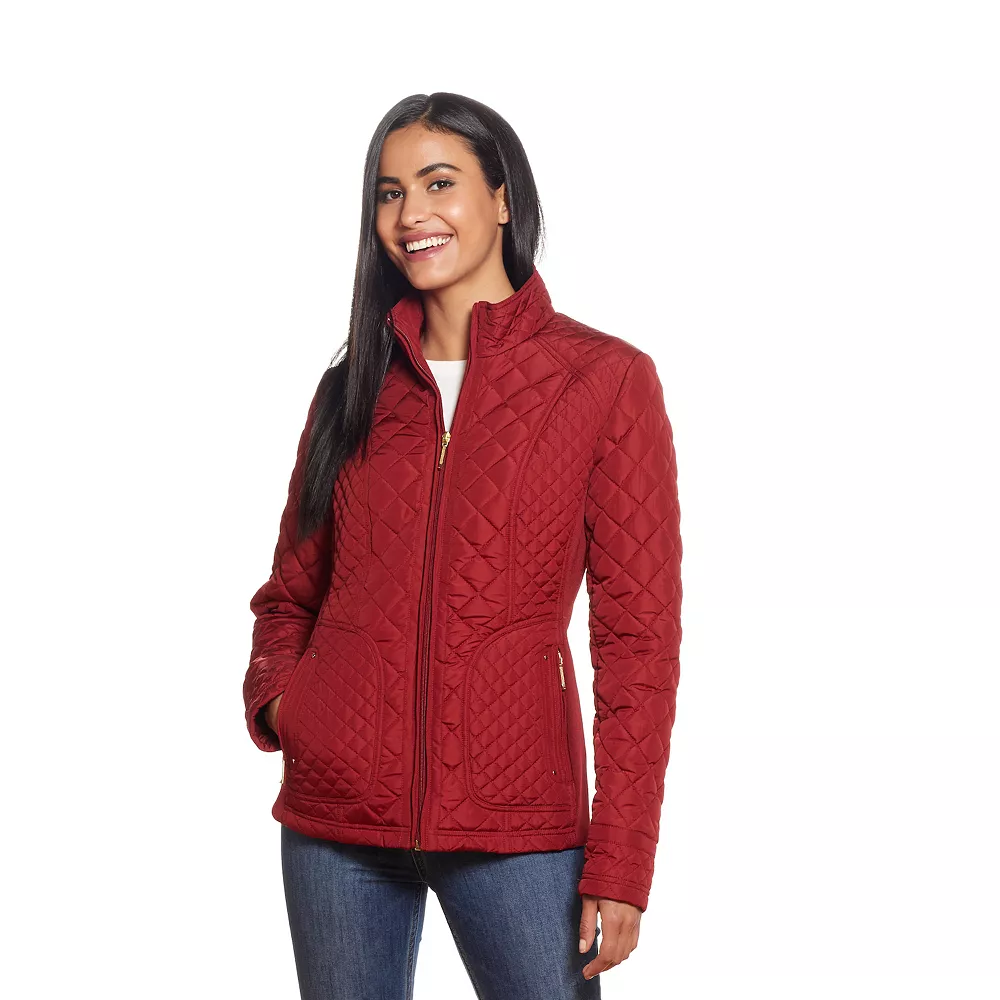 Women's Weathercast Quilted Moto Jacket - Image 3
