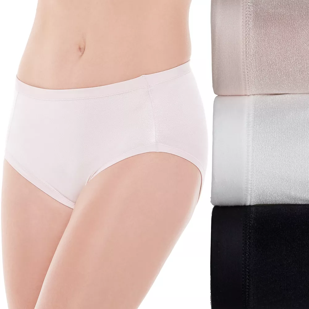 Women's Vanity FairĀ® Body Caress 3-Pack Hi-Cut Panties 13437
