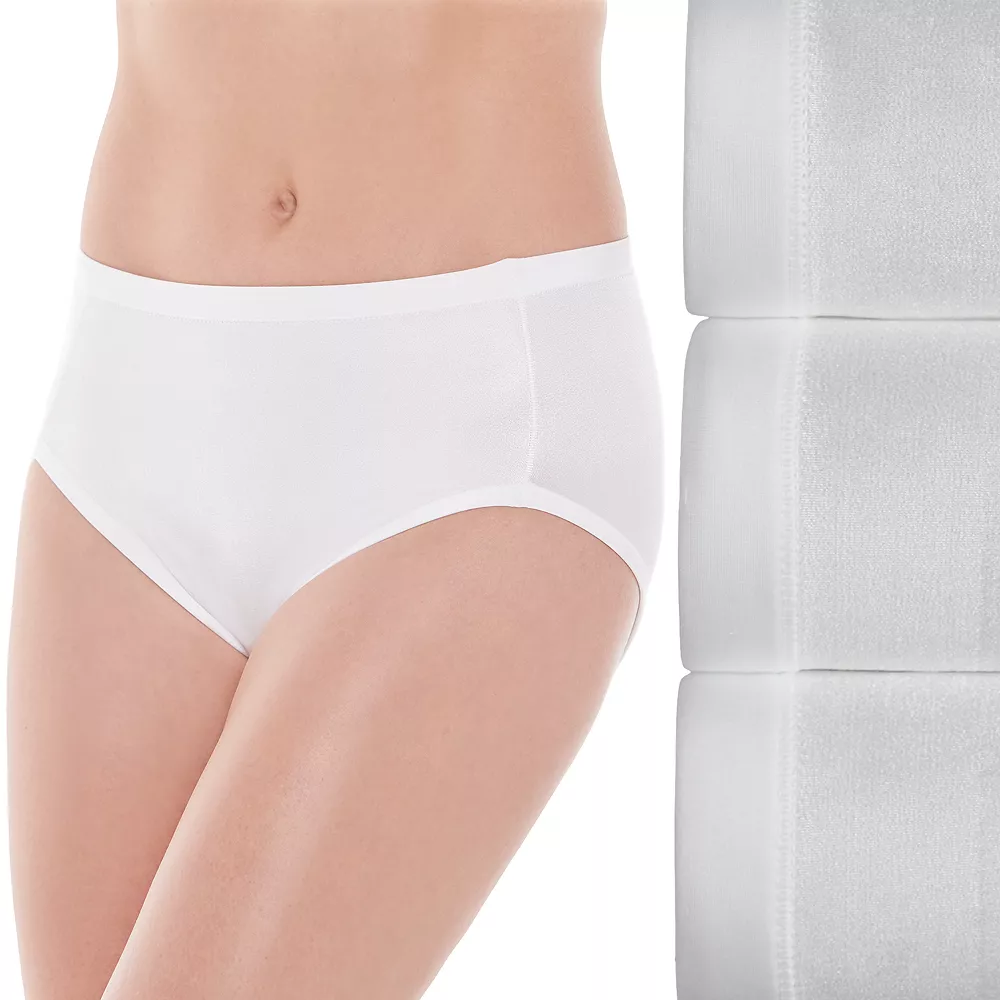 Women's Vanity FairĀ® Body Caress 3-Pack Hi-Cut Panties 13437 - Image 2