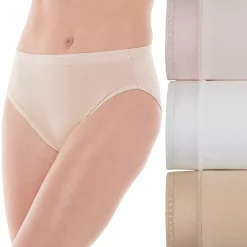 Women's Vanity Fair® 3-Pack Comfort Where it Counts Hicut Panties 13464
