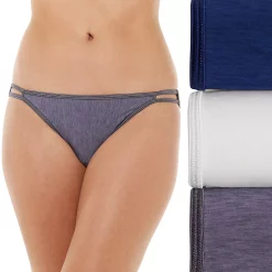 Women's Vanity Fair® 3-Pack Illuminations Bikini Panties 18309