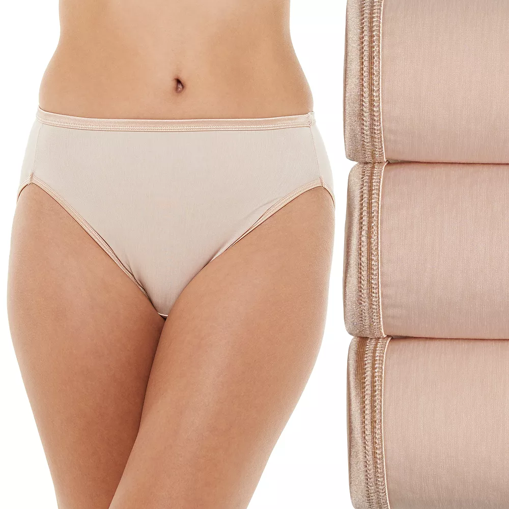 Women's Vanity FairĀ® 3-Pack Illuminations Hicut Panties 13307 - Image 2