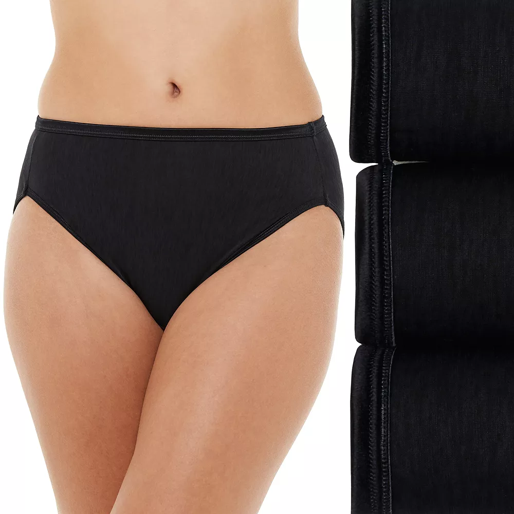Women's Vanity FairĀ® 3-Pack Illuminations Hicut Panties 13307 - Image 3