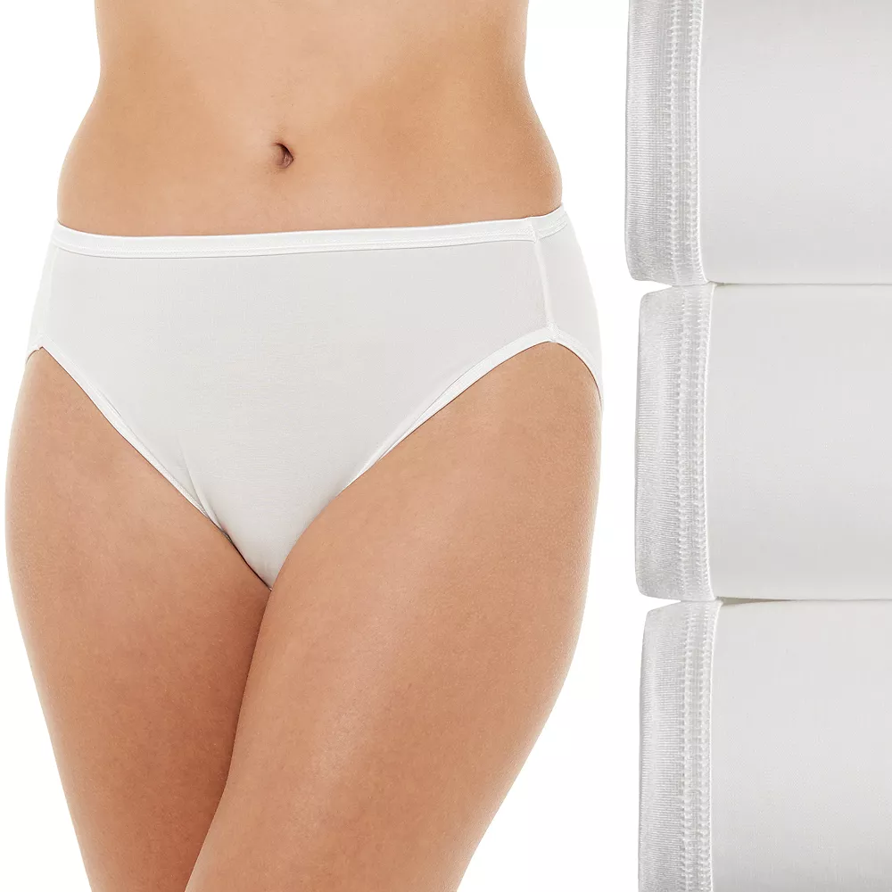 Women's Vanity FairĀ® 3-Pack Illuminations Hicut Panties 13307