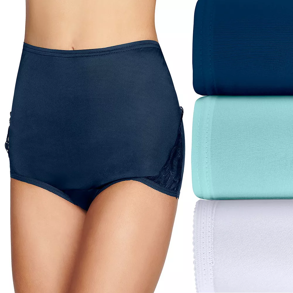 Women's Vanity Fair® Perfectly Yours 3-Pack Noveau Brief Panty Set 13011 3 Women's Vanity Fair® Perfectly Yours 3-Pack Noveau Brief Panty Set 13011 - Image 3