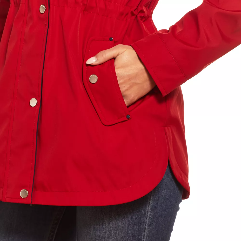 Women's Weathercast Hooded Nautical Anorak Jacket - Image 6