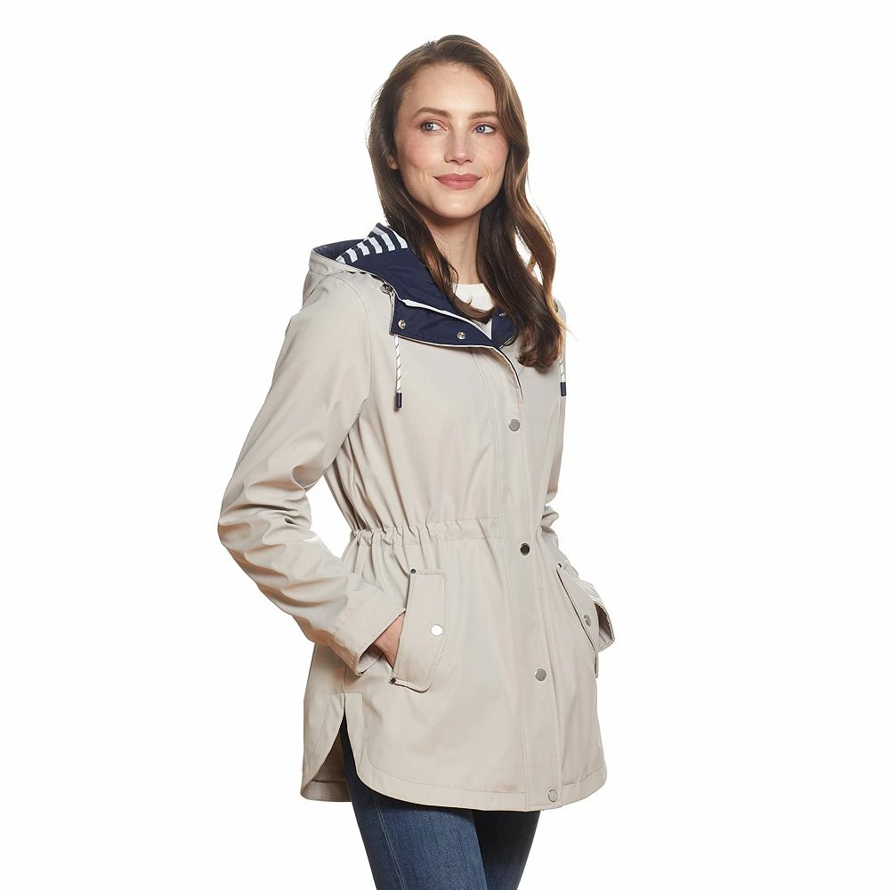 Women's Weathercast Hooded Nautical Anorak Jacket