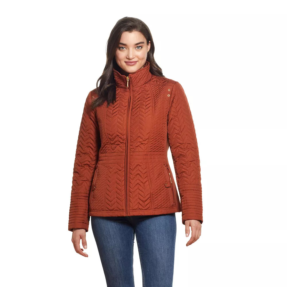 Women's Weathercast Quilted Side-Stretch Jacket - Image 2