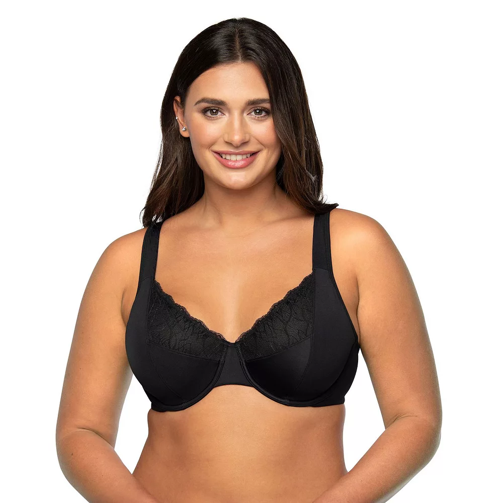 Vanity FairĀ® Flattering Lace Full Figure Underwire Minimizer Bra 76014 - Image 3