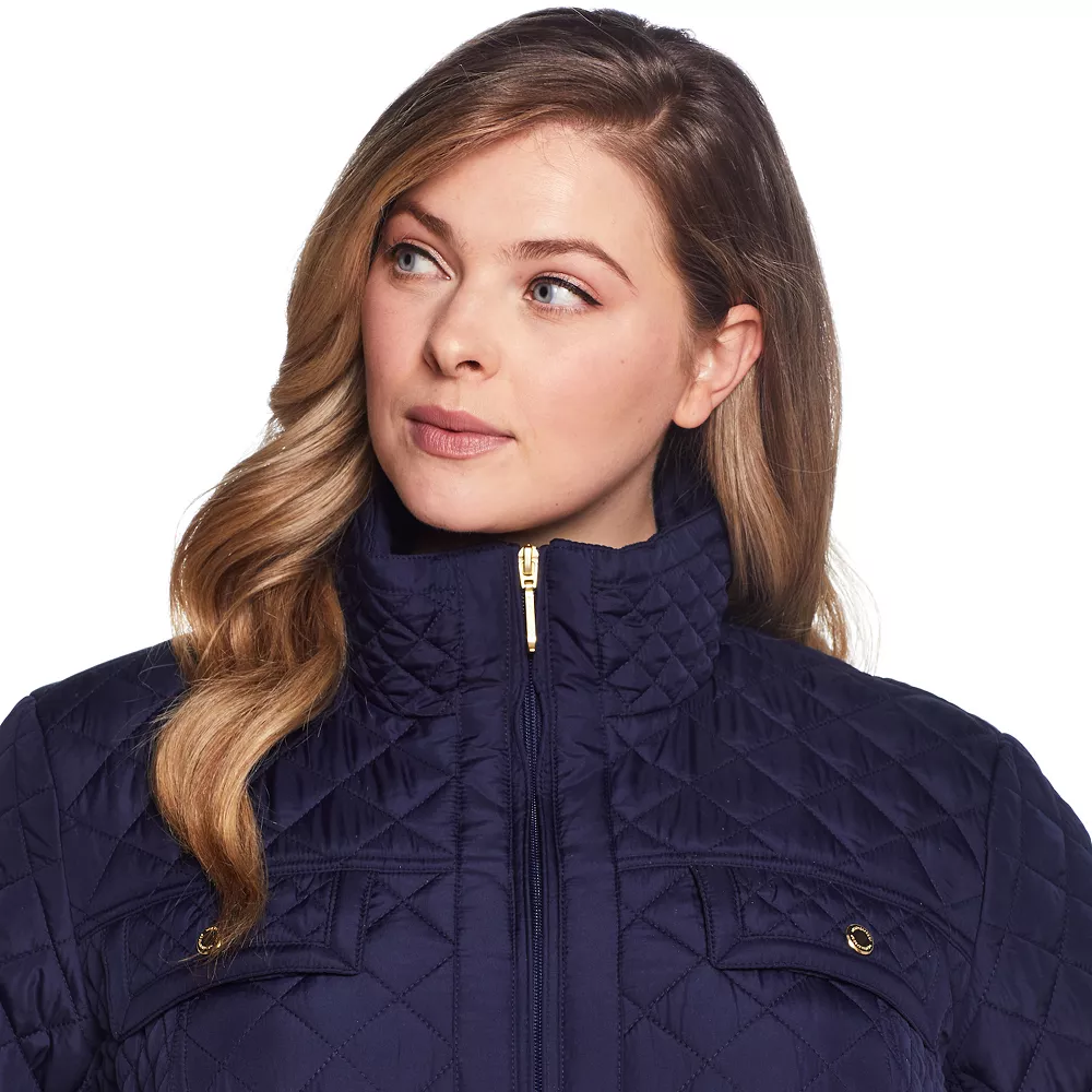 Plus Size Weathercast Quilted Jacket - Image 4