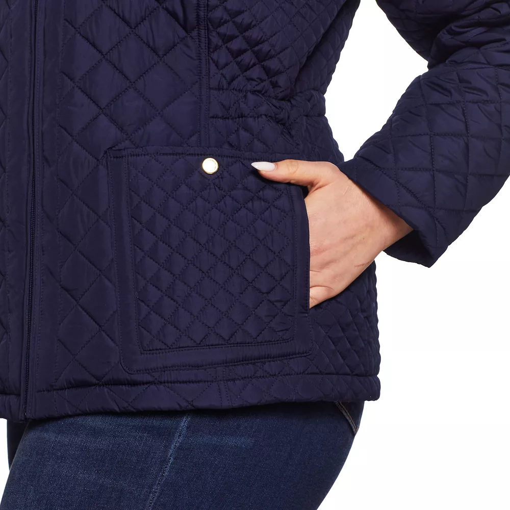Plus Size Weathercast Quilted Jacket - Image 6