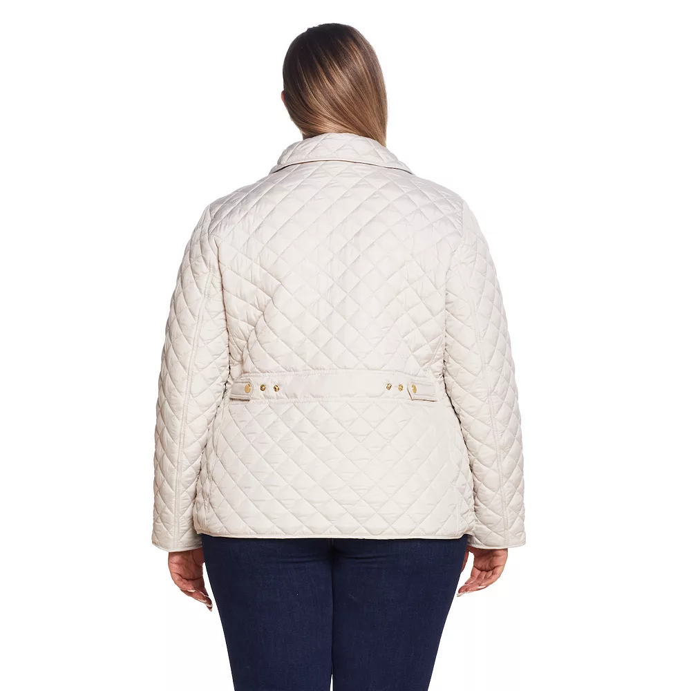 Plus Size Weathercast Quilted Barn Jacket - Image 3