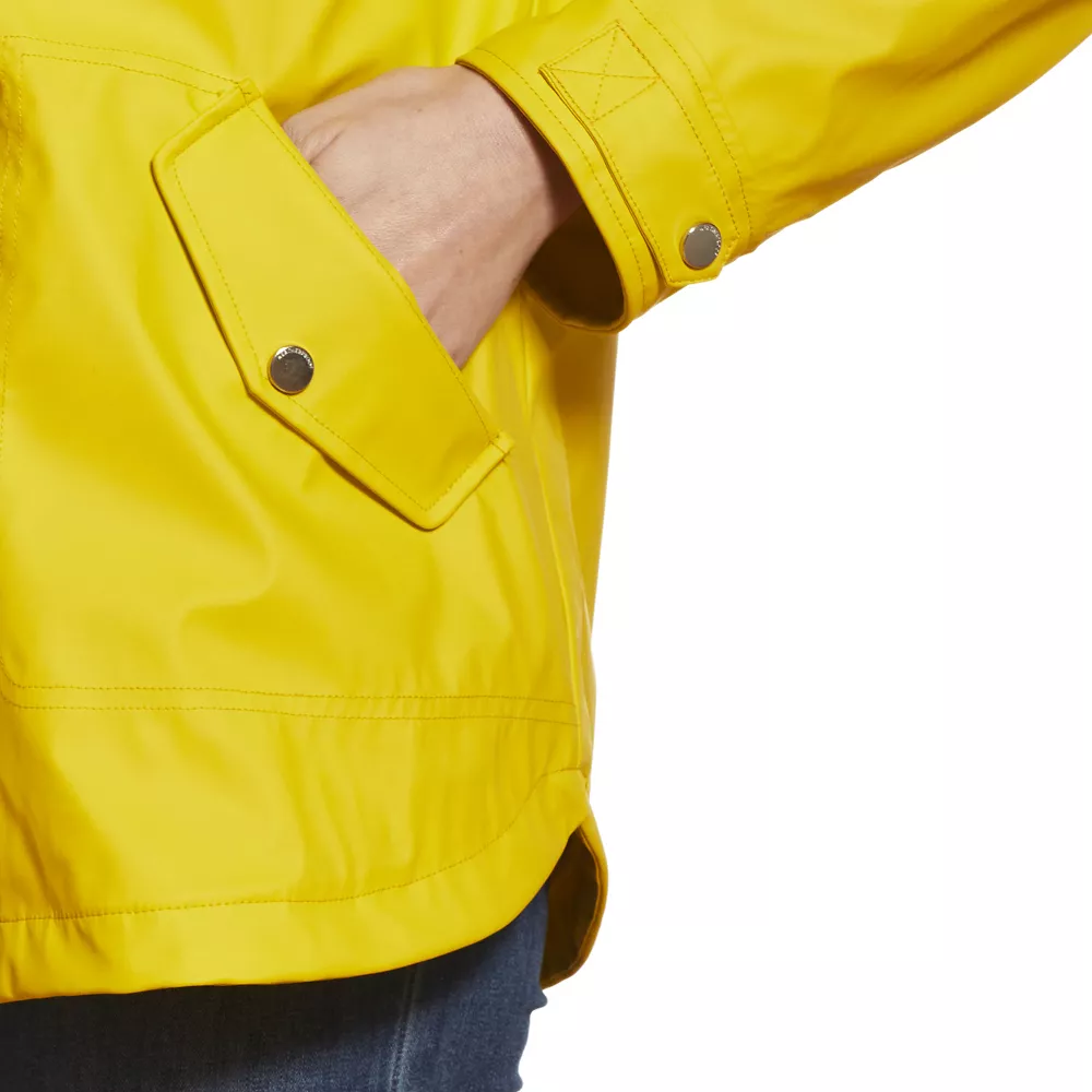 Women's Weathercast Hooded Rain Coat - Image 10