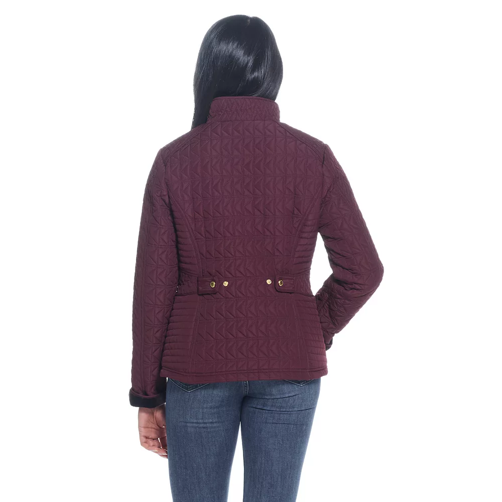 Women's Weathercast Velboa-Lined Quilted Jacket 5 Women's Weathercast Velboa-Lined Quilted Jacket - Image 5