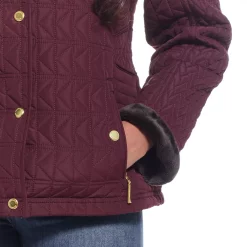 Women's Weathercast Velboa-Lined Quilted Jacket 18 Women's Weathercast Velboa-Lined Quilted Jacket -Vanity Fair shop 5764941 ALT5
