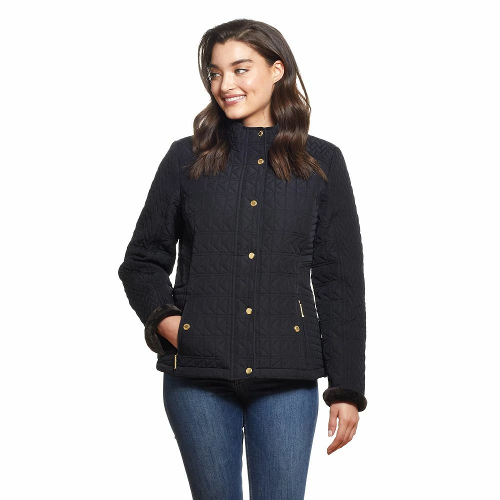 Women's Weathercast Velboa-Lined Quilted Jacket 1 Women's Weathercast Velboa-Lined Quilted Jacket