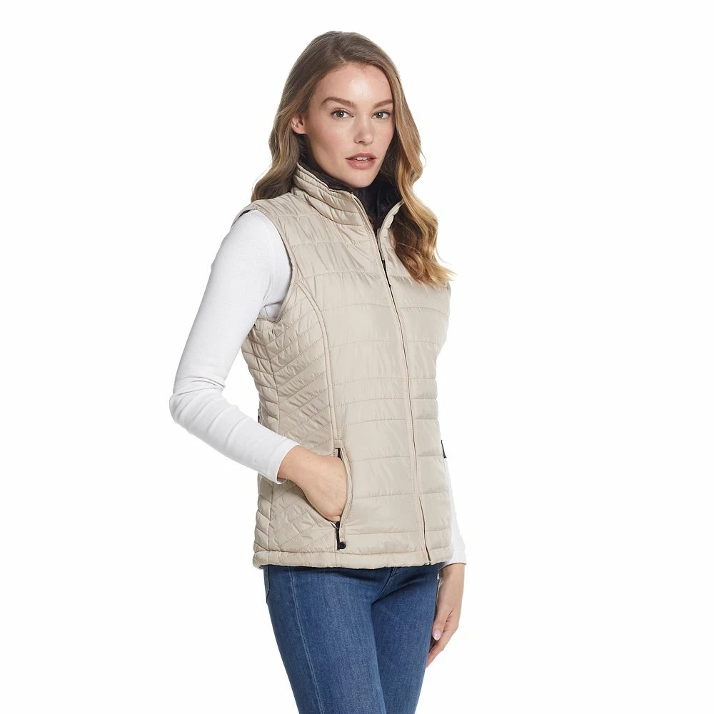 Women's Weathercast Plush Lined Puffer Vest - Image 6