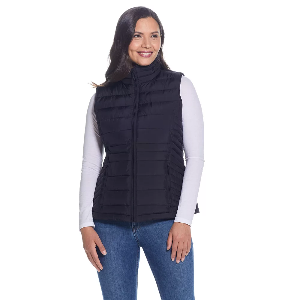 Women's Weathercast Plush Lined Puffer Vest