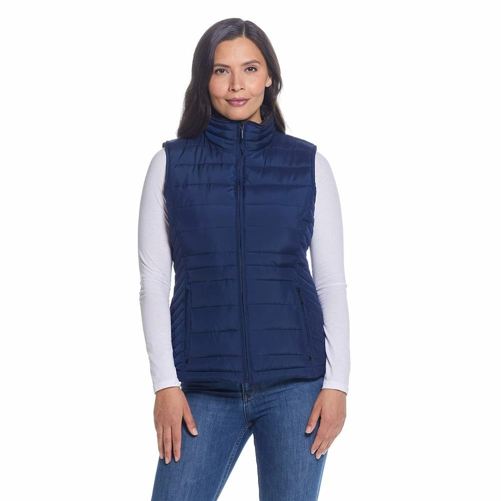 Women's Weathercast Plush Lined Puffer Vest - Image 4