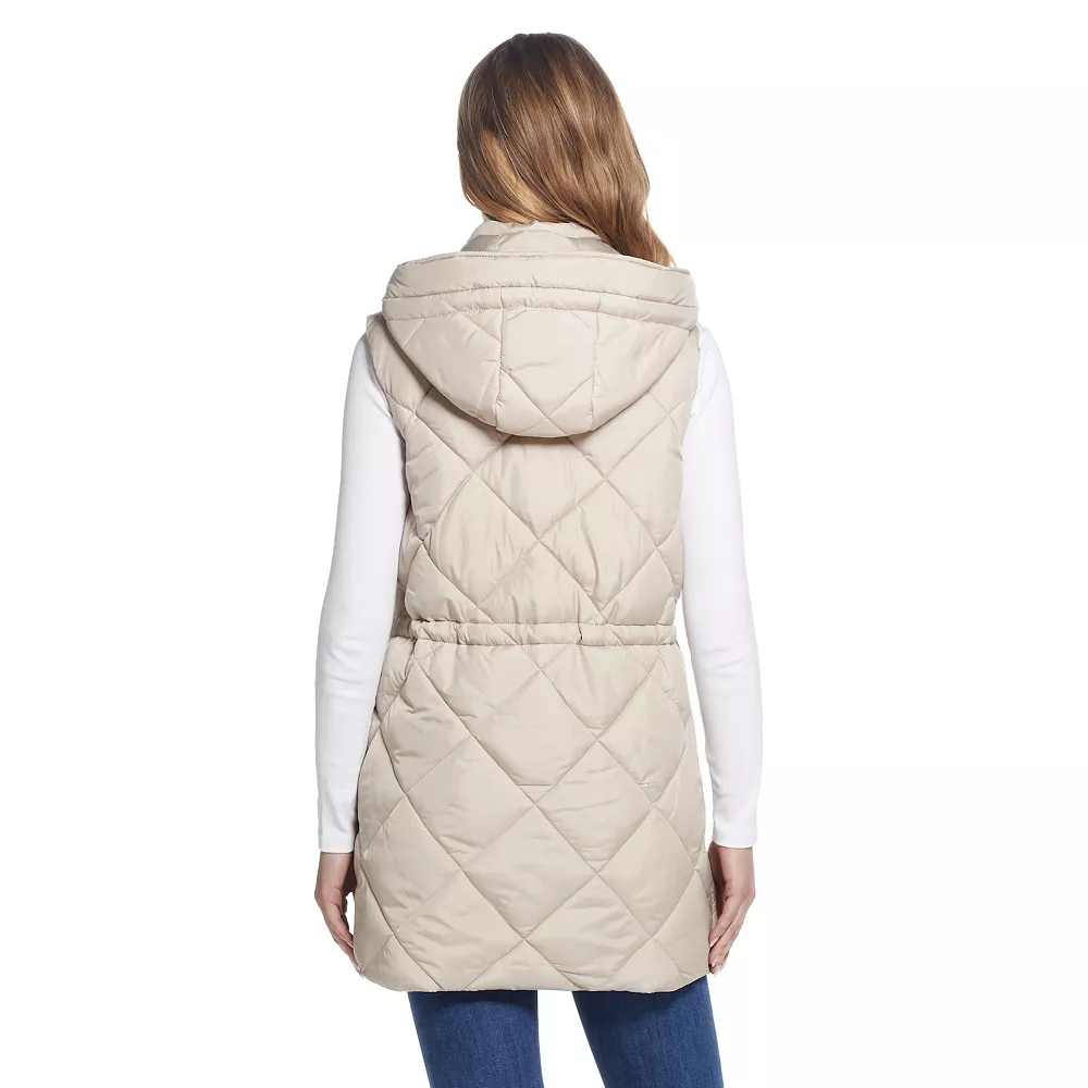 Women's Weathercast Quilted Hood Vest - Image 5