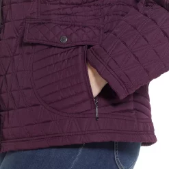 Plus Size Weathercast Faux-Suede Trim Quilted Jacket 20 Plus Size Weathercast Faux-Suede Trim Quilted Jacket -Vanity Fair shop 5764956 ALT6