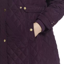 Plus Size Weathercast Hood Quilted Walker Jacket 15 Plus Size Weathercast Hood Quilted Walker Jacket -Vanity Fair shop 5764958 ALT6