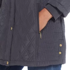 Women's Weathercast Hood Faux-Fur Lined Walker Jacket -Vanity Fair shop 5764966 ALT6