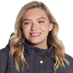 Plus Size Weathercast Hood Faux-Fur Lined Walker Jacket 12 Plus Size Weathercast Hood Faux-Fur Lined Walker Jacket -Vanity Fair shop 5764968 ALT4