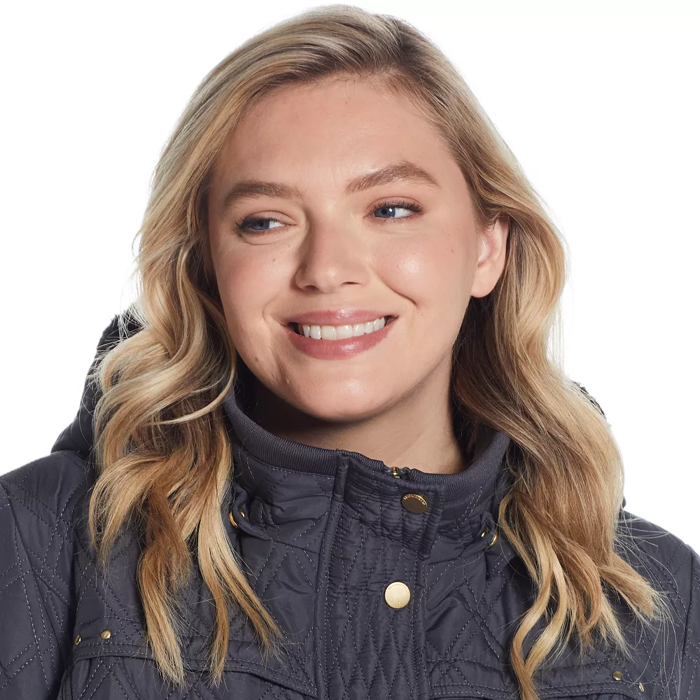 Plus Size Weathercast Hood Faux-Fur Lined Walker Jacket 5 Plus Size Weathercast Hood Faux-Fur Lined Walker Jacket - Image 5
