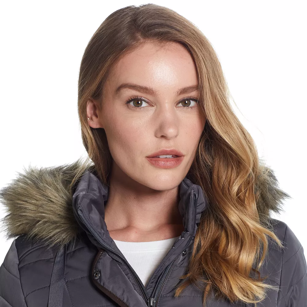 Women's Weathercast Faux-Fur Hood Puffer Coat 7 Women's Weathercast Faux-Fur Hood Puffer Coat - Image 7