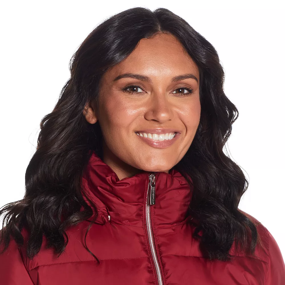 Women's Weathercast Hood Puffer Coat - Image 9
