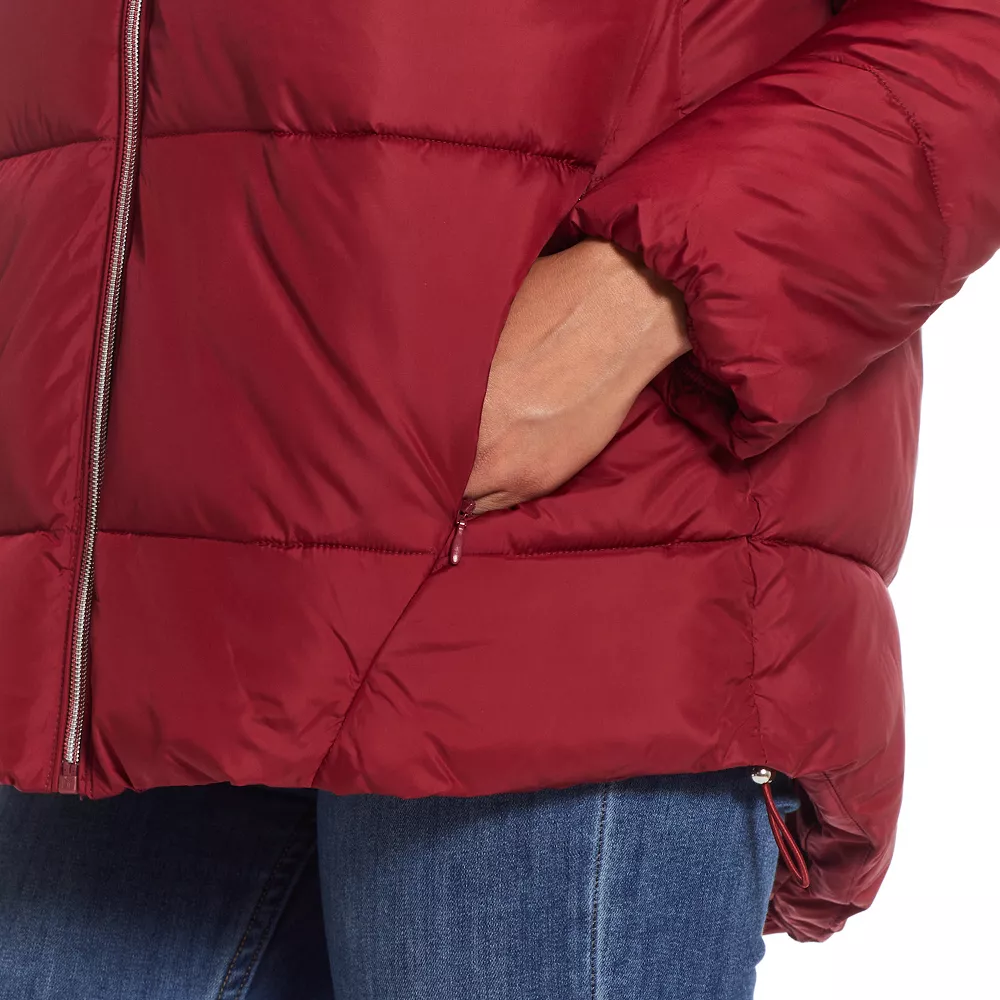 Women's Weathercast Hood Puffer Coat - Image 11