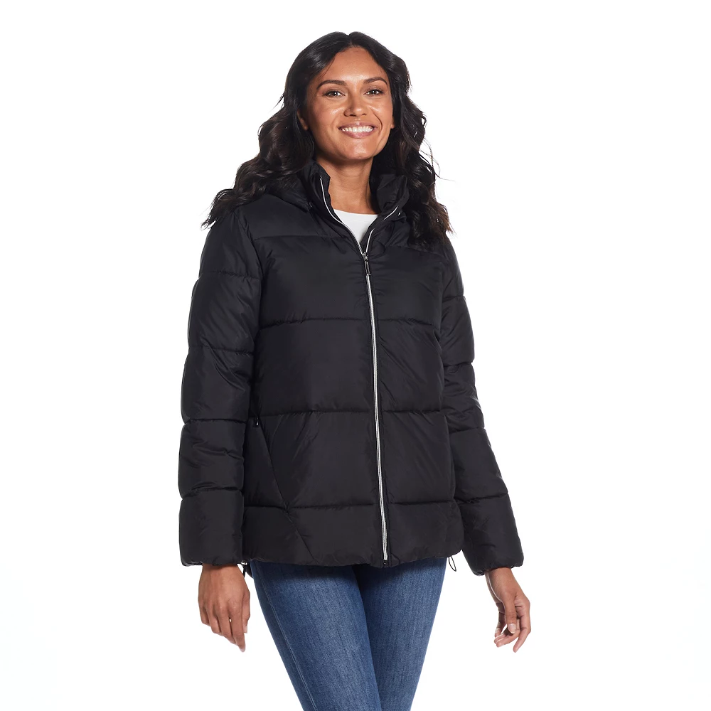 Women's Weathercast Hood Puffer Coat - Image 4