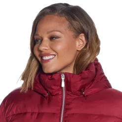 Plus Size Weathercast Hood Puffer Coat -Vanity Fair shop 5764994 ALT4
