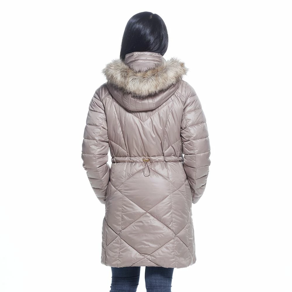 Women's Weathercast Hood Quilted Puffer Coat - Image 3