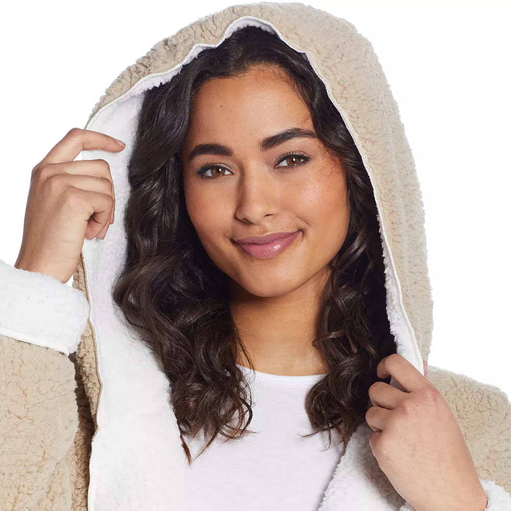 Women's Weathercast Reversible Fleece Hoodie - Image 10