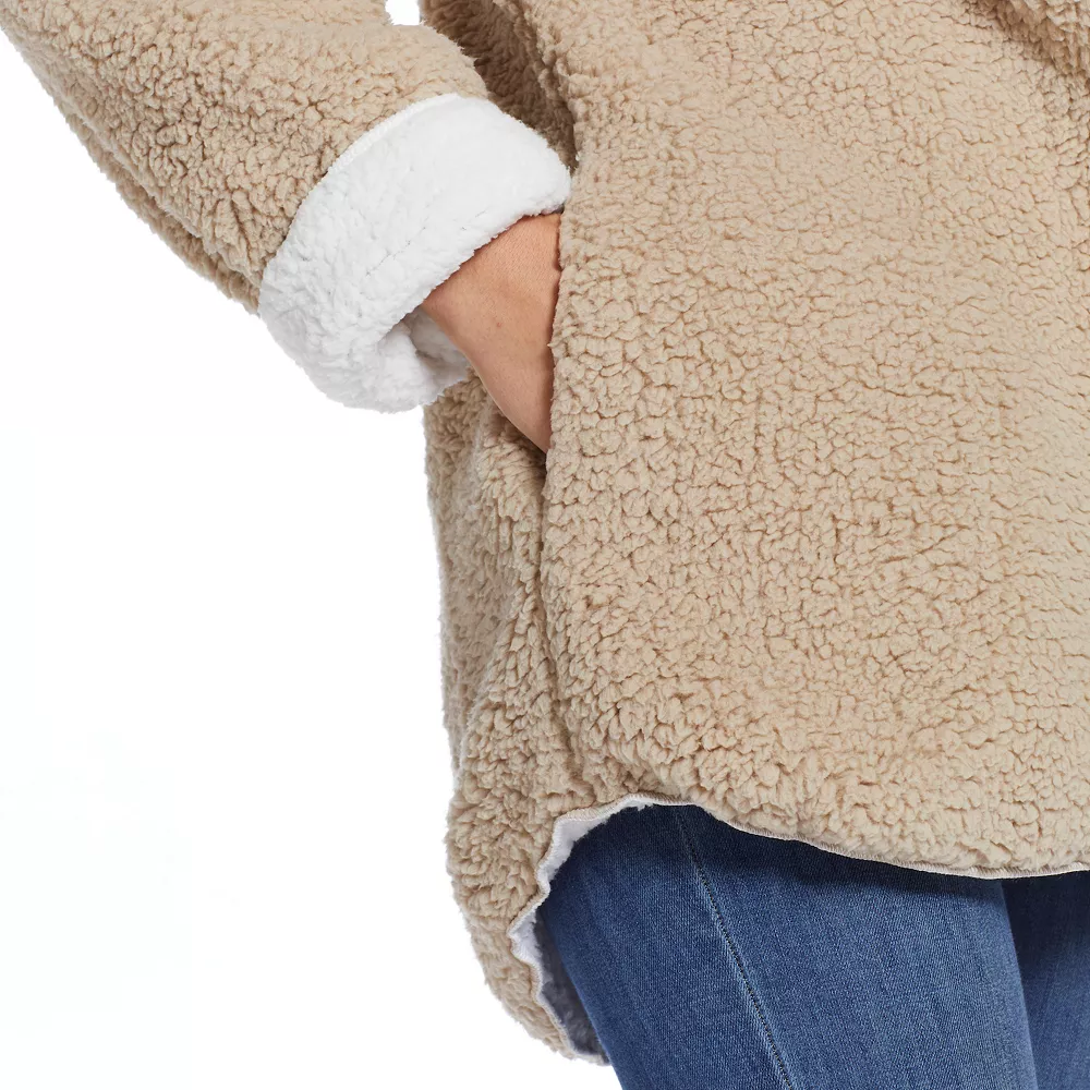 Women's Weathercast Reversible Fleece Hoodie - Image 11