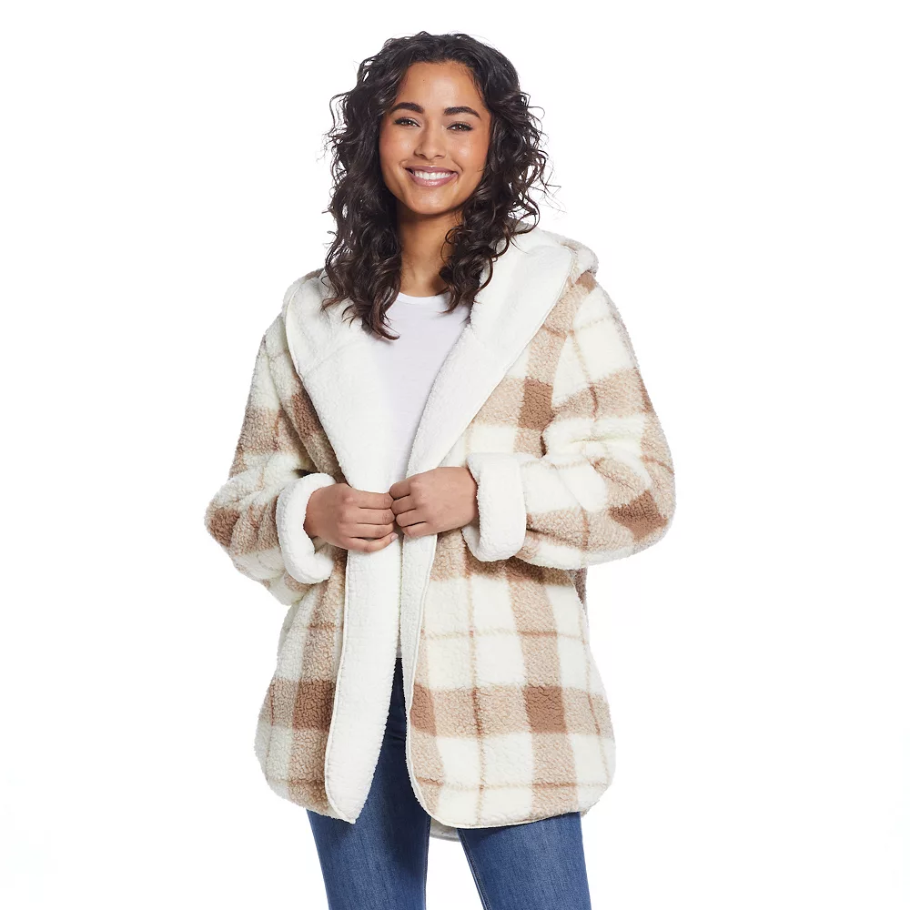 Women's Weathercast Reversible Fleece Hoodie - Image 4