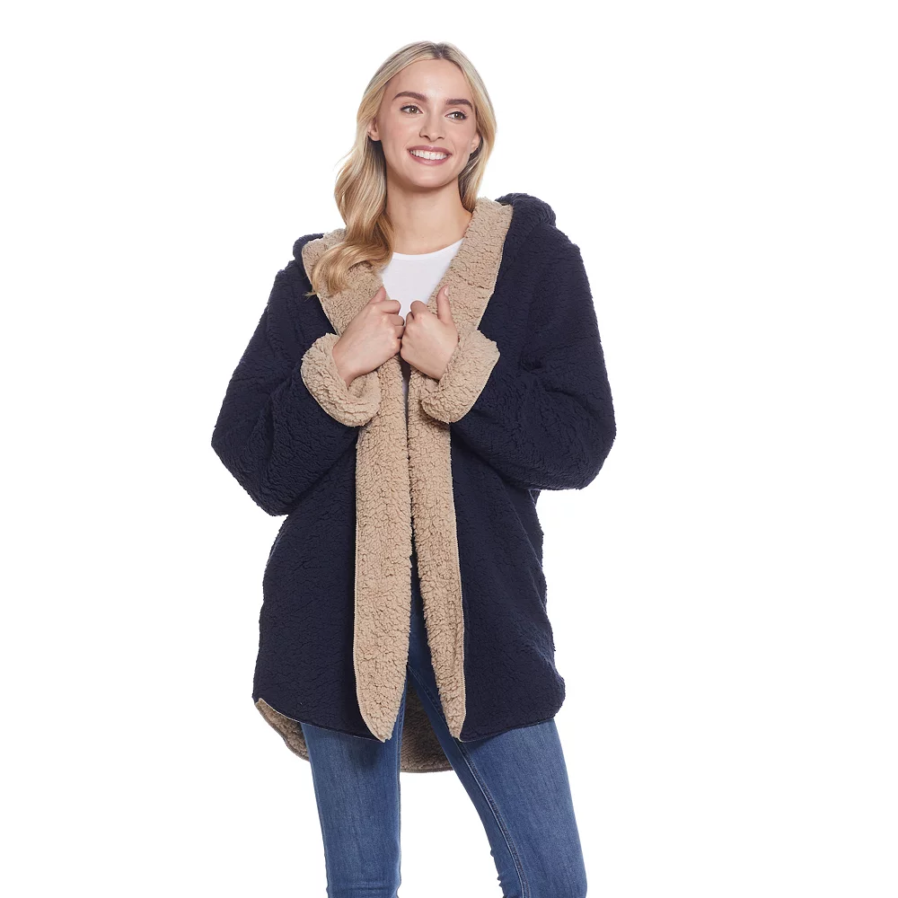 Women's Weathercast Reversible Fleece Hoodie - Image 6