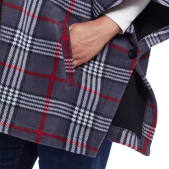 Women's Weathercast Hood Fleece Poncho 16 Women's Weathercast Hood Fleece Poncho -Vanity Fair shop 5765001 ALT6